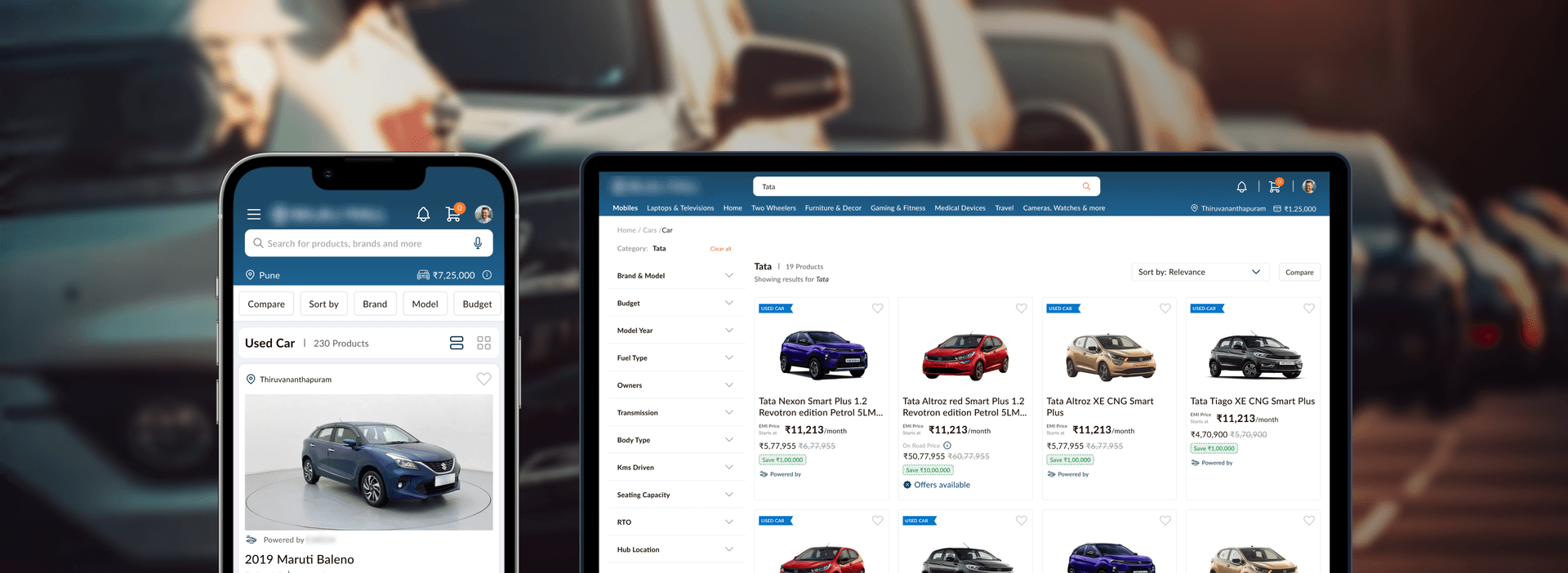 Integrating a Used Car Module for a Leading E-Commerce Platform